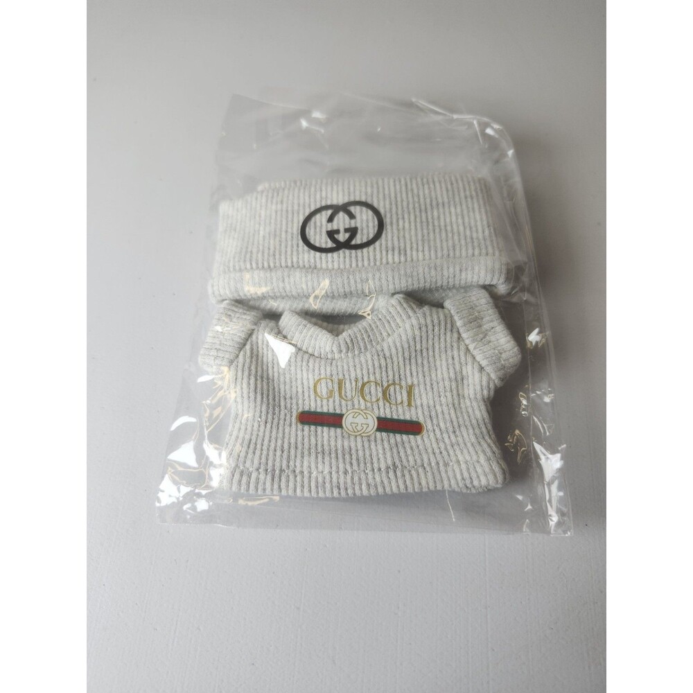 "GG" Sweater Labubu Clothes